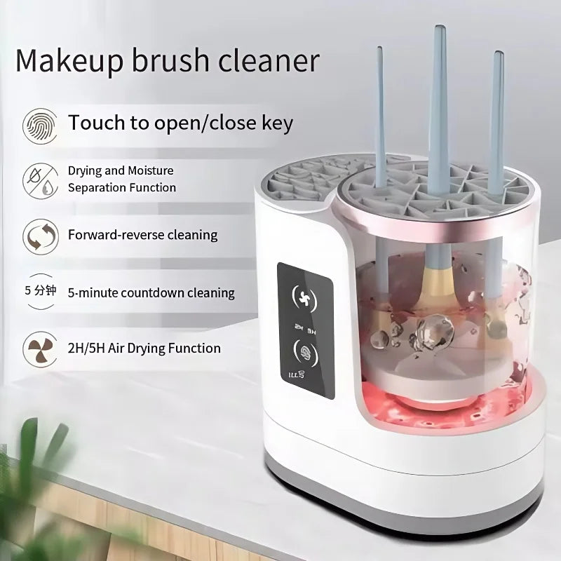 Luxury 3-in-1 Makeup Brush Cleaner