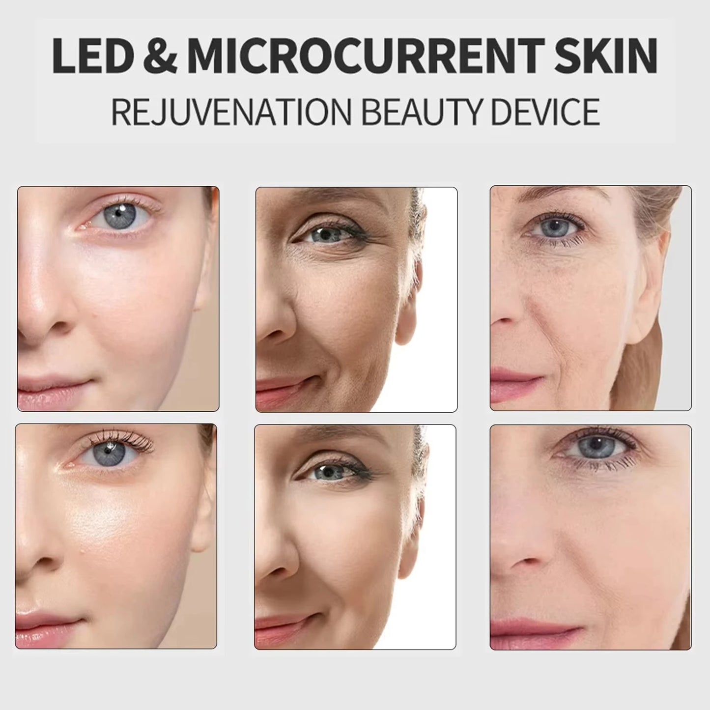 Age-R Booster Skin Care Facial Home Beauty Device Facial Skin Care Tools Anti Aging Microcurrent Lift Face Care Therapy - AliExpress 66
