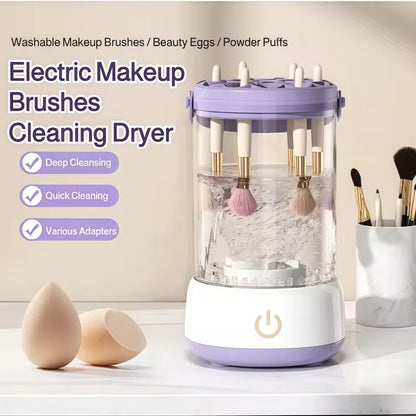 Luxury 3-in-1 Makeup Brush Cleaner