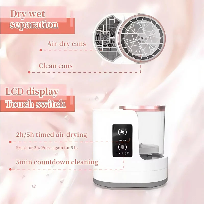 Luxury 3-in-1 Makeup Brush Cleaner