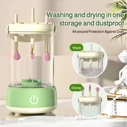 Luxury 3-in-1 Makeup Brush Cleaner